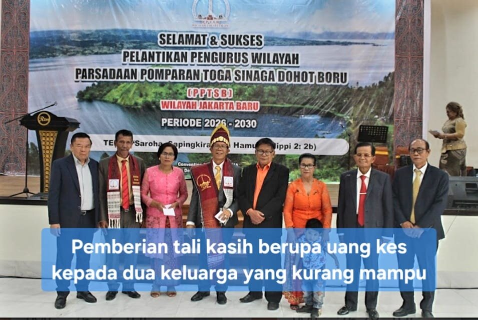 PPTSBB Wilayah Jakarta Baru Salurkan Tali Kasih kepada Dua Keluarga Kurang Mampu